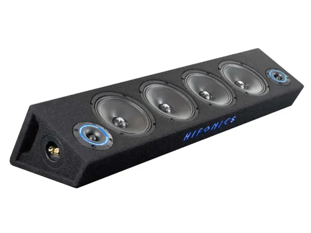 HiFonics ZXT804BXT 4x8" Bassrefleks "Raggarplank" 