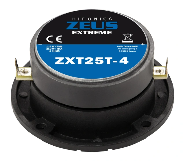 HiFonics ZEUS EXTREME ZXT25T-4 25 mm (1") SPL-horndiskanter 