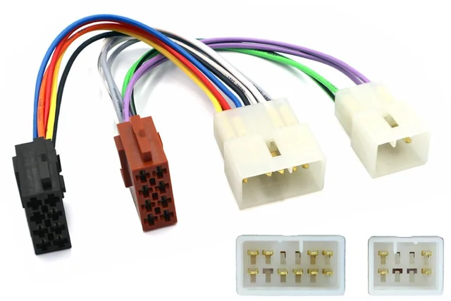 InCarTec ISO-adapter Toyota/Lexus/Scion/Daihatsu/Subaru 