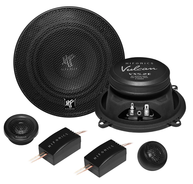 HiFonics VULCAN VX5.2E 13 cm (5.25") 2-veis Komponentsett 