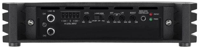 HiFonics MERCURY MBP1000.2 Kraftig 2-kanals basspakke 