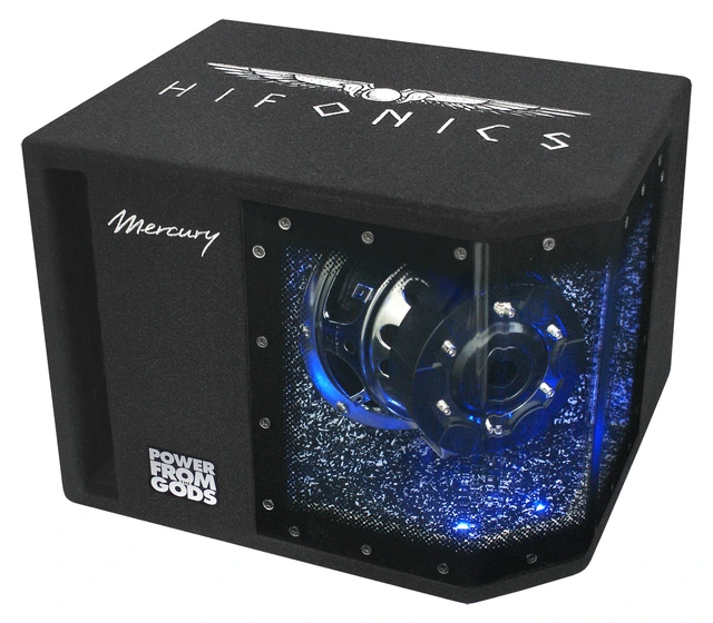 HiFonics MERCURY MBP1000.4 Kraftig 4-kanals basspakke 
