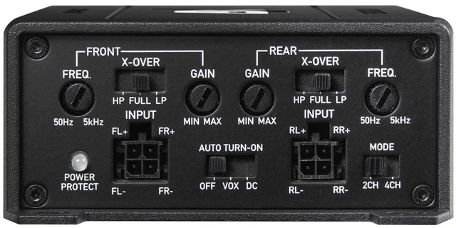 ESX SIGNUM SX-FOUR 4-kanals Digital klasse-D miniforsterker 