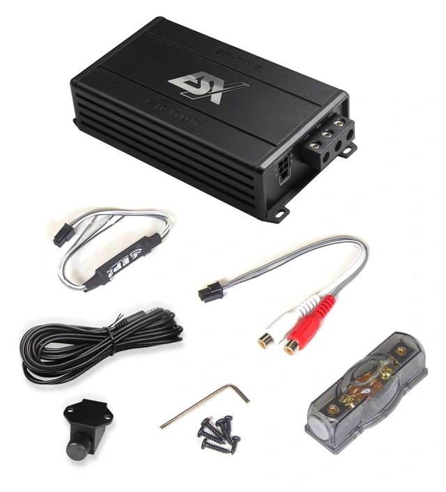 ESX SIGNUM SX-TWO 2-kanals Digital klasse-D miniforsterker 