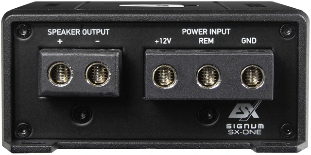 ESX SIGNUM SX-ONE Mono klasse D digital miniforsterker 