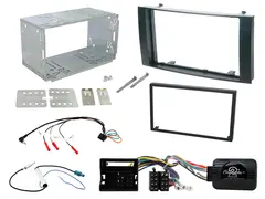 Connects2 Komplett monteringskit 2-DIN VW Touareg (2003 - 2010)
