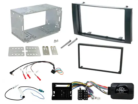 Connects2 Komplett monteringskit 2-DIN VW Touareg (2003 - 2010)