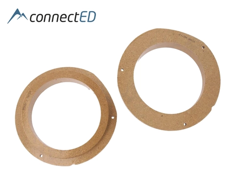 ConnectED MDF høyttaleradaptere (165mm) MB E-klasse (2003 - 2009) Foran