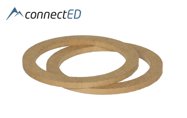 ConnectED MDF høyttaleradaptere (130mm) Universale (8mm dybde) 