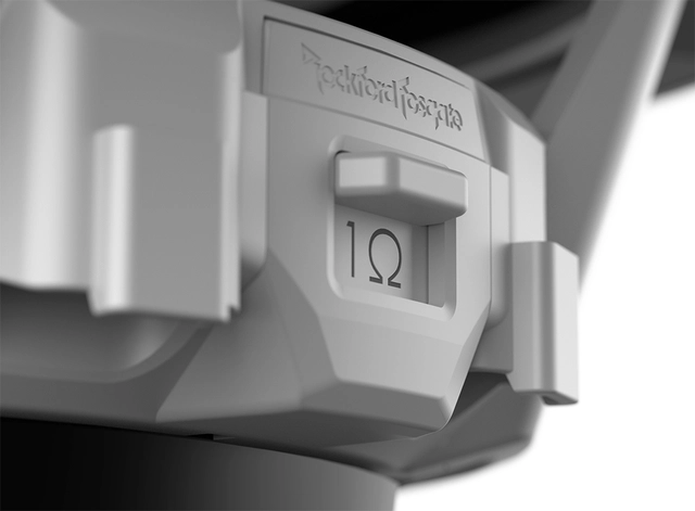 Rockford Fosgate Marine, M2 12" Hvit Marine 12", 400/1600W, 2 x 2ohm, LED-lys 