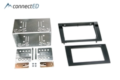 ConnectED Monteringsramme 2-DIN Audi A4 (2001 - 2007) Sort