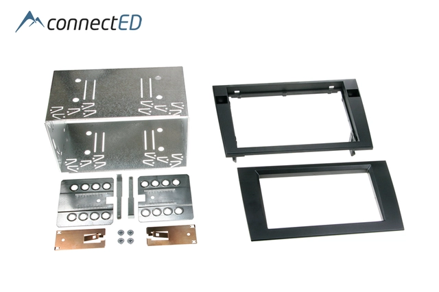 ConnectED Monteringsramme 2-DIN Audi A4 (2001 - 2007) Sort 