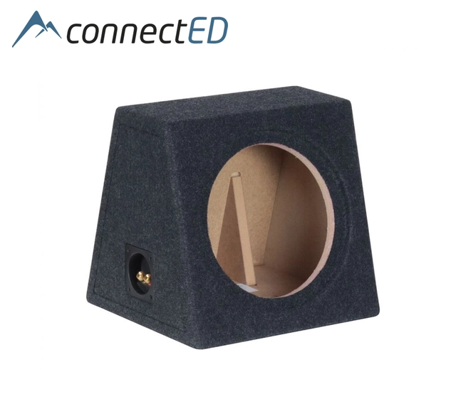 ConnectED 10" basskasse Lukket kasse, 15 liter, koksgrå 