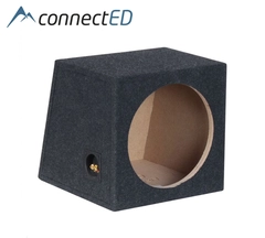 ConnectED 12&quot; basskasse Lukket kasse, 30 liter, koksgr&#229;