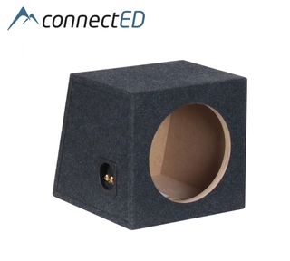 ConnectED 10" basskasse Lukket kasse, 20 liter, koksgrå