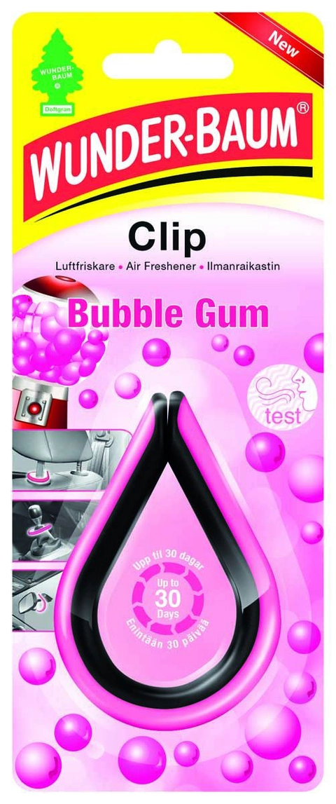 Wunder-Baum Clip bubble gum Clip bubble gum 