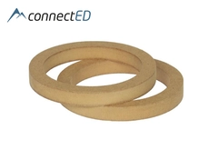 ConnectED MDF høyttaleradaptere (130mm) Universale (12mm dybde)