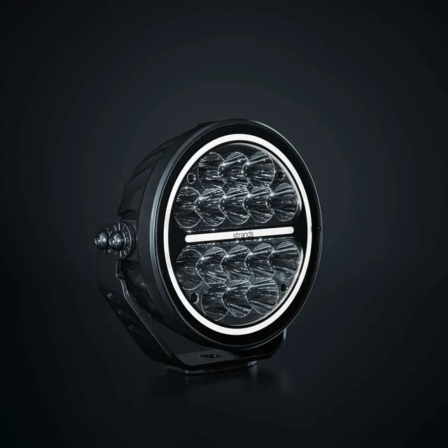 Strands SIBERIA XPA, 7" Amber LED ekstralys, 77 Watt, 5.710 Lumen 