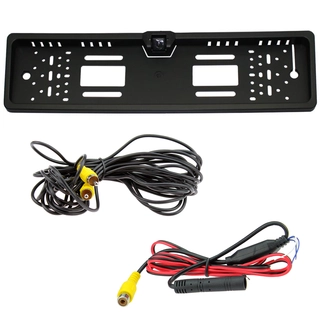 Connects2 Skiltplate med ryggekamera PAL m/LED lamper