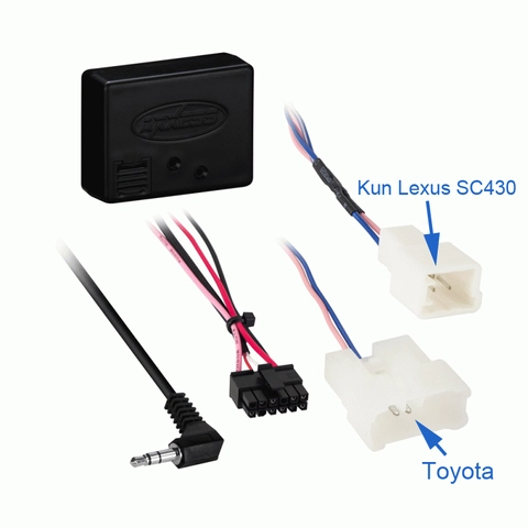 Metra ASWC m/Toyota/Lexus kabelsett Toyota m/12-pins plugg / Lexus m/6-pin.