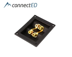 ConnectED H&#248;yttalerterminal Dobbel h&#248;yttalerterminal, 75x95mm