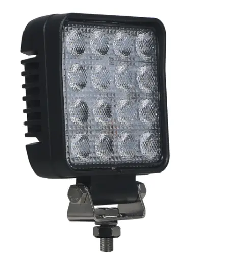 Strands Arbeids-/Ryggelys LED 25W EMC Godkjent LED, 25W Firkant, 3.040 lm 