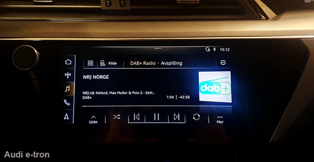 Dension DAB-integrering (DLS) DAB via USB - uten buffering! (2010-->) 
