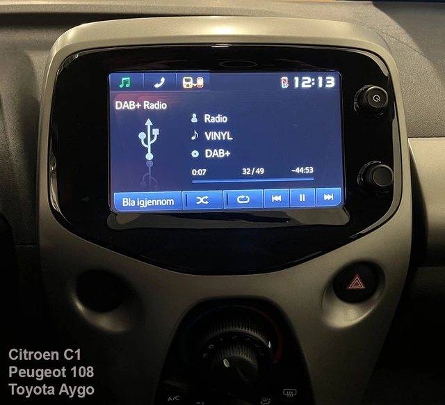 Dension DAB-integrering (DLS) DAB via USB - uten buffering! (2010-->) 