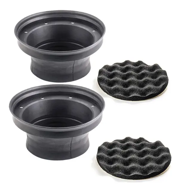 Ampire Akustisk høyttalerbaffel 130 mm Justerbar, forbedrer mellomtone. (2 stk) 