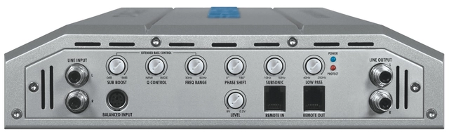 HiFonics X4-MAXXIMUS Klasse D analog 2-kanals subforsterker 