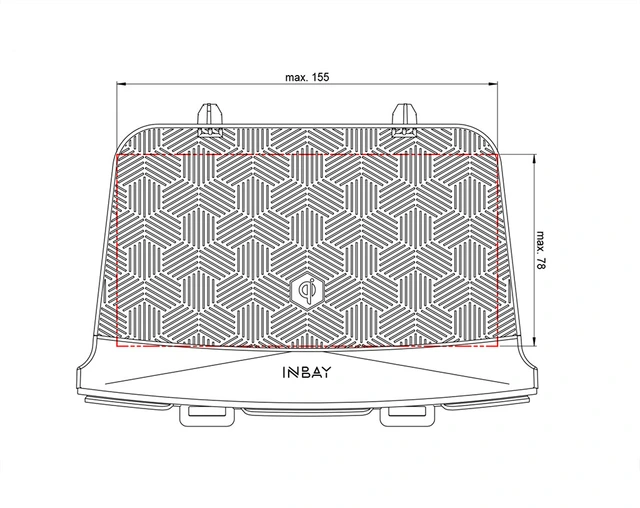inbay Integrert Qi ladeplate (15W) Mazda 6  (2019 - 2021) 