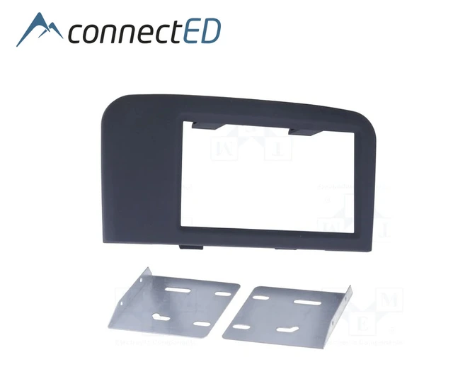 ConnectED Premium monteringsramme 2-DIN Volvo S80 (1998 - 2006) Antrasitt 