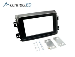 ConnectED Premium monteringskit 2-DIN Ducato/Movano (2022 --&gt;) Sort