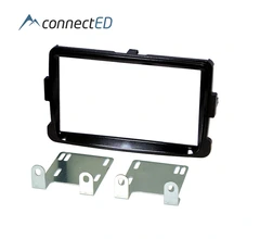 ConnectED Premium monteringskit 2-DIN Dacia/Renault (2014--&gt;) Piano sort