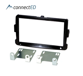 ConnectED Premium monteringskit 2-DIN Dacia/Renault (2014--&gt;) Piano sort