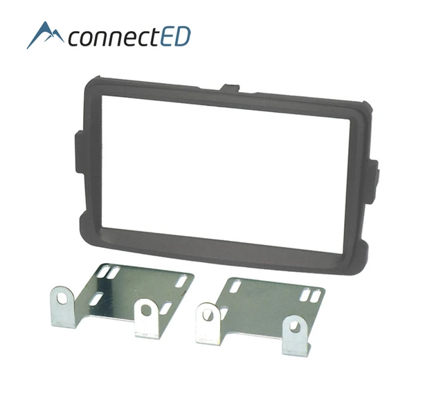 ConnectED Premium monteringskit 2-DIN Dacia/Renault (2014-->) Grå 