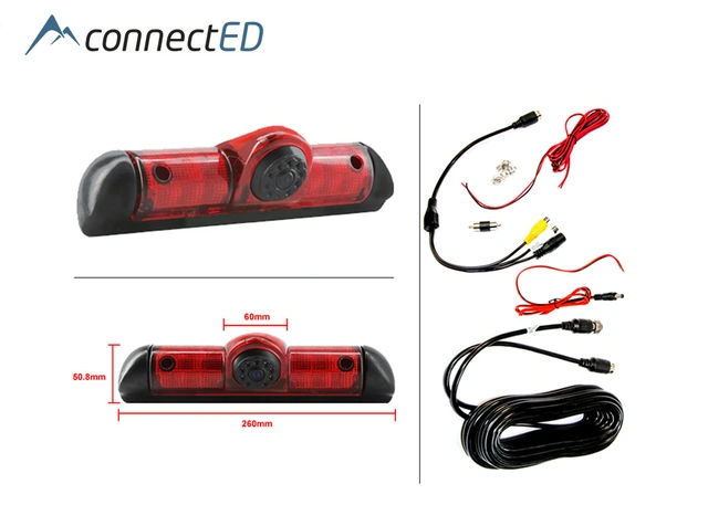 ConnectED Ryggekamera (Bremselys) (NTSC) Ducato/Boxer/Jumper (2006 -->) 