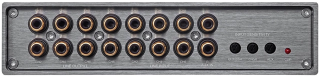 Musway 6-kanals DSP med 8 utganger 