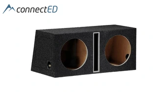 ConnectED 2 x 12" basskasse Portet kasse, 2 x 50 liter, grå