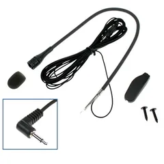 KRAM Svanehalsmikrofon - 32 cm arm Passer Handsfreesett med 3,5 mm minijack