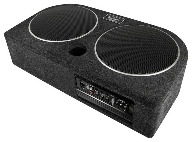 HiFonics VRX82A Aktiv Subwoofer 8" basskasse med slave 