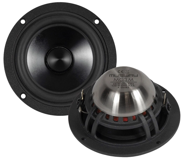 Musway 6½" High End 3-v komponentsett 6½ komponentsett MG 125/250W 