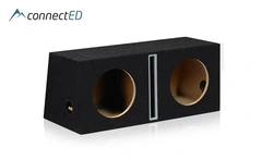 ConnectED 2 x 10&quot; basskasse Portet kasse, 2 x 35 liter, sort