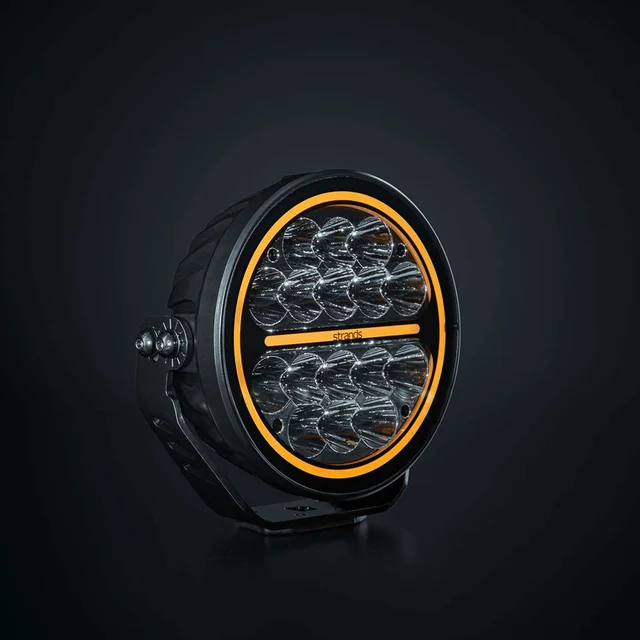 Strands SIBERIA XPA, 7" Amber LED ekstralys, 77 Watt, 5.710 Lumen 