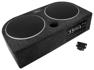 HiFonics VRX82A Aktiv Subwoofer 8&quot; basskasse med slave