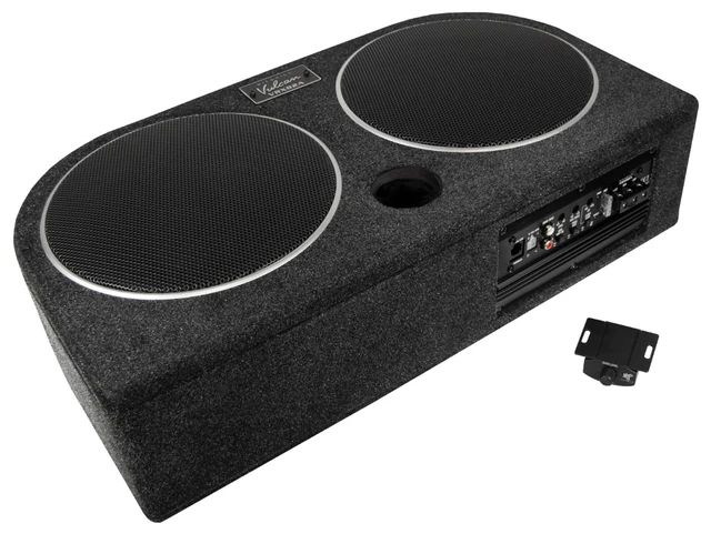 HiFonics VRX82A Aktiv Subwoofer 8" basskasse med slave 