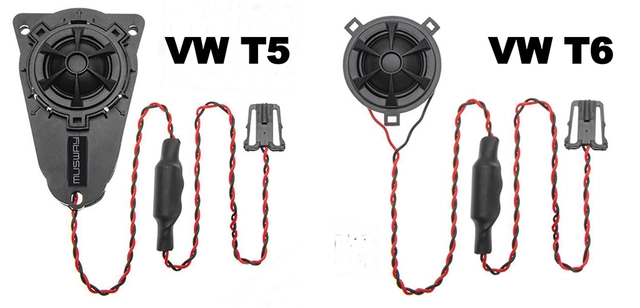 Musway 8" komponentsett VW 8" komponentsett for VW T5/T6 