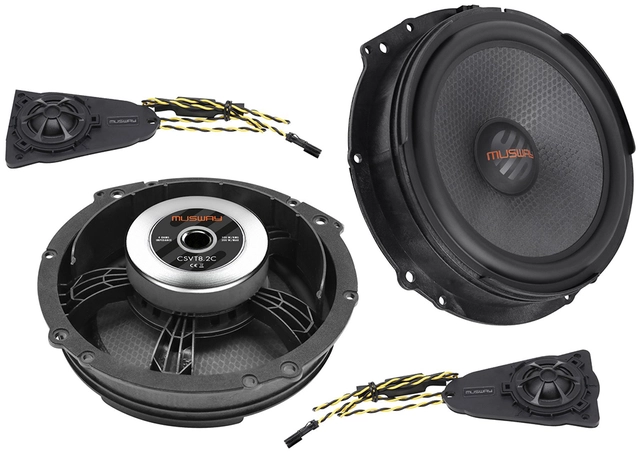 Musway 8" komponentsett VW 8" komponentsett for VW T5/T6 