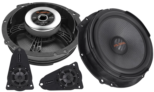 Musway 8" komponentsett VW 8" komponentsett for VW T5/T6 