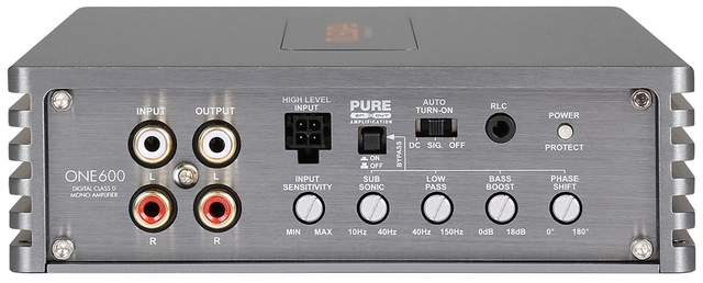 Musway Bilforsterker 1 x 650W Digital Monoblokk 